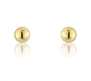 9ct Gold Small Ball Stud Earrings