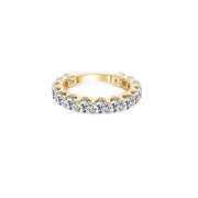 18ct Gold Round Lab Grown Diamond Eternity Ring