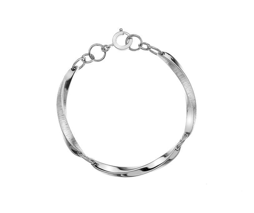 Silver Eternal Circle Bracelet