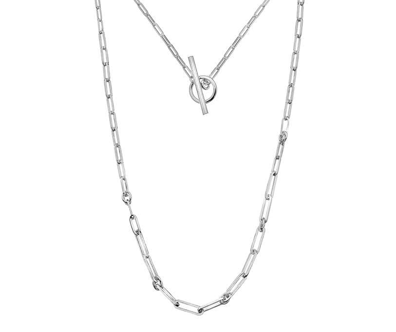 Silver Paper Link Chain