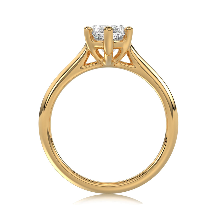 2.00ct Marquise Lab grown Diamond Solitaire Engagement Ring