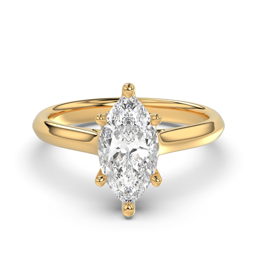 2.00ct Marquise Lab grown Diamond Solitaire Engagement Ring