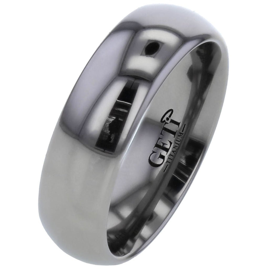 Titanium ring court ring