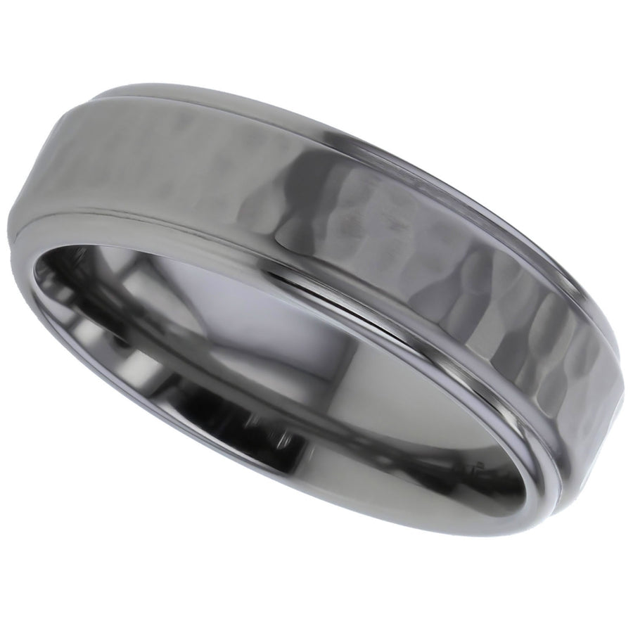 Titanium wedding ring