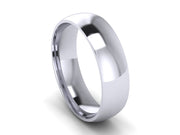 5mm Court Shaped Wedding Ring