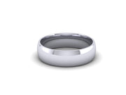 5mm Court Shaped Wedding Ring