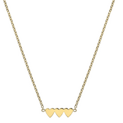 9ct Yellow Gold Heart Necklace