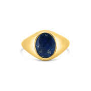 Lapis Lazuli Signet Ring