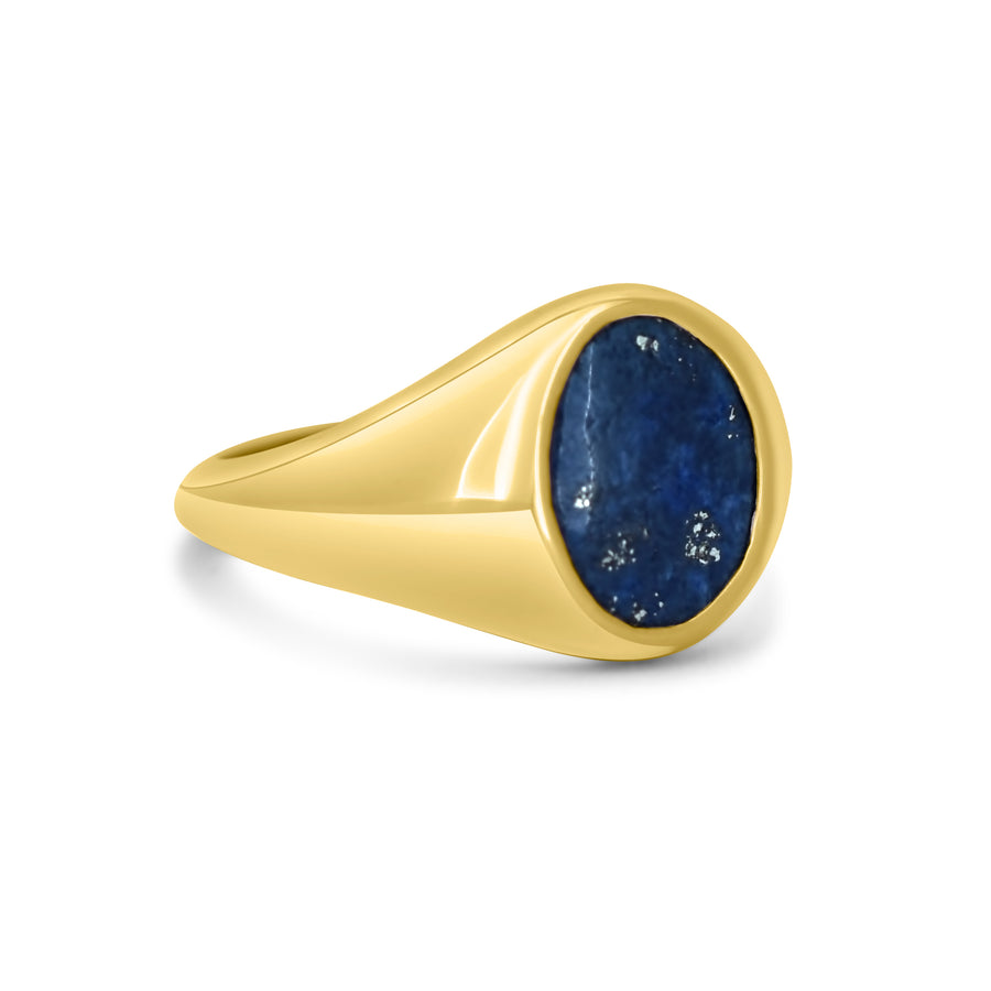 Lapis Lazuli Signet Ring