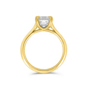 18ct Yellow Gold 2.00ct Lab Grown Diamond Solitaire With Double Talon Claw Setting Engagement Ring