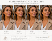 1.00ct Lab grown Diamond Pendant