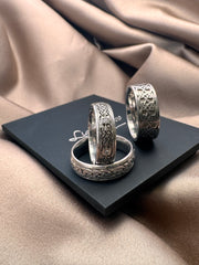 Celtic Knotwork Wedding Band — Laser & Hand Engraved in Edinburgh