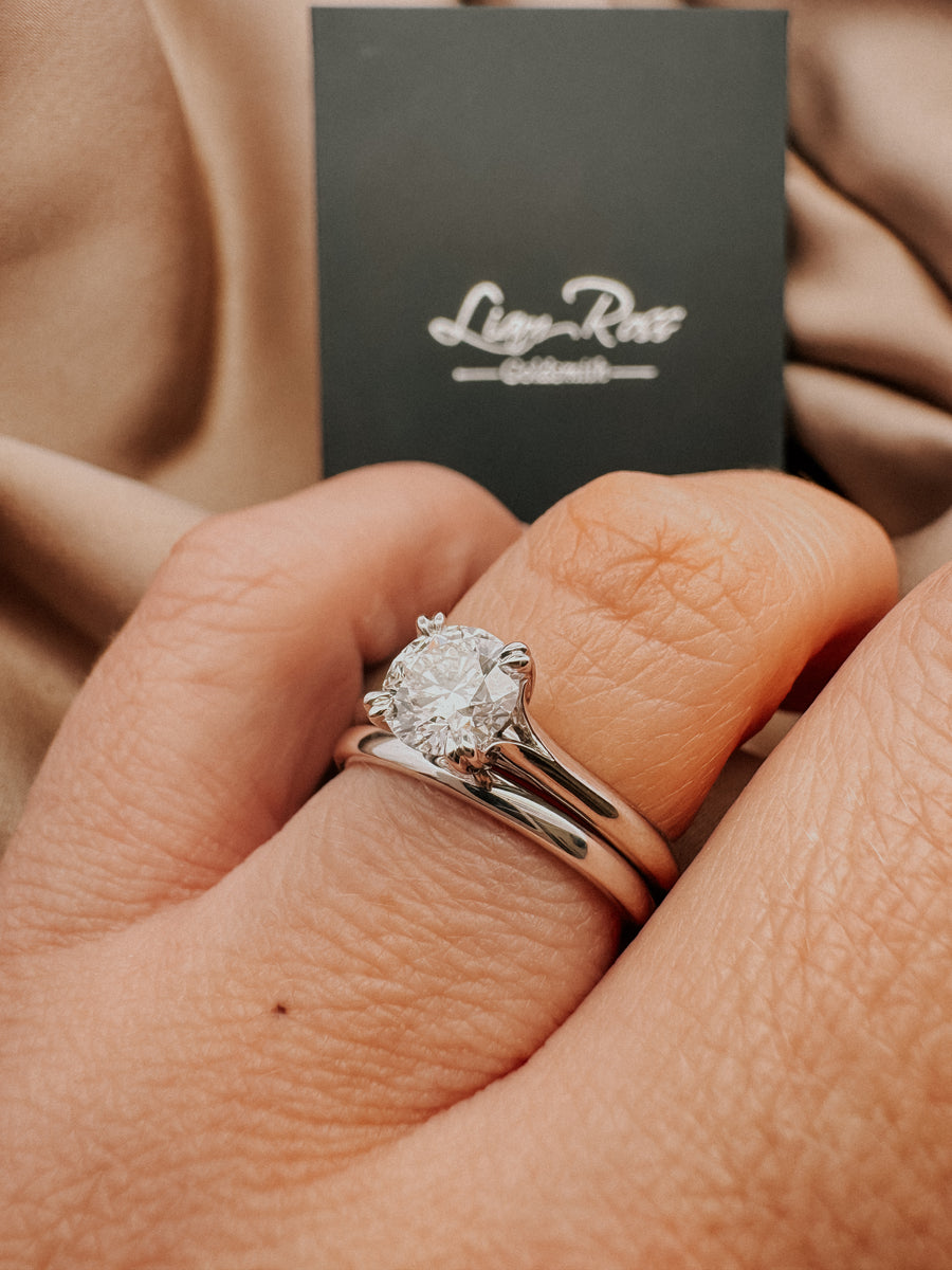 2mm Court Shaped Wedding Ring
