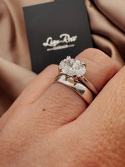 4mm Court Shaped Wedding Ring