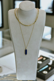 9ct Yellow Gold, Malachite & Diamond Pendant