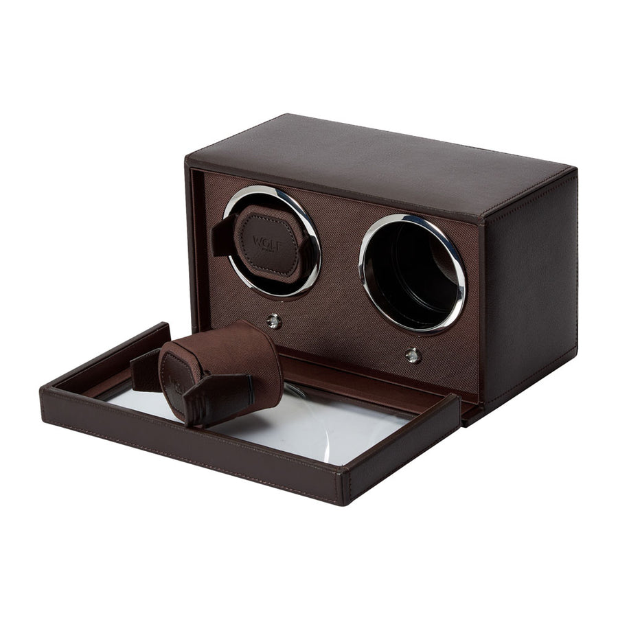 Cub Double Watch Winder with Cover