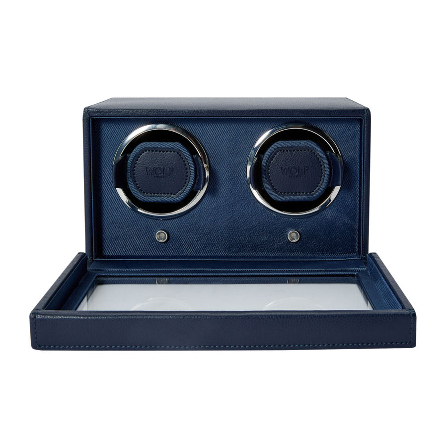 Cub Double Watch Winder with Cover