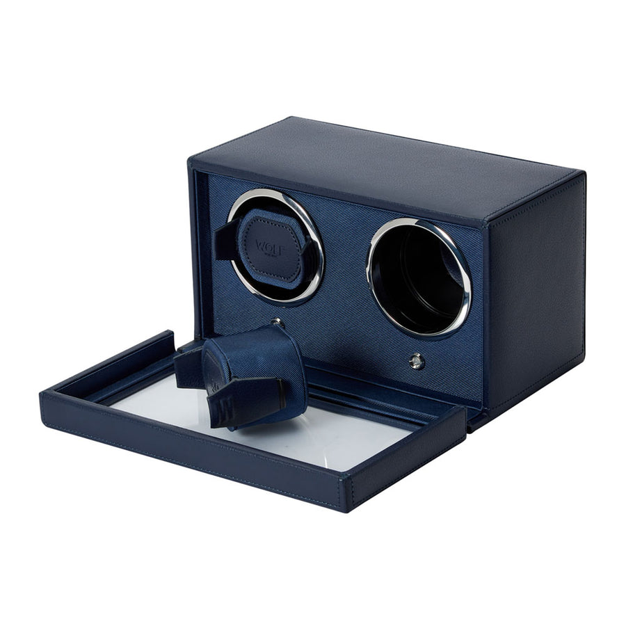 Cub Double Watch Winder with Cover