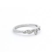 Petal Shaped Wedding Ring