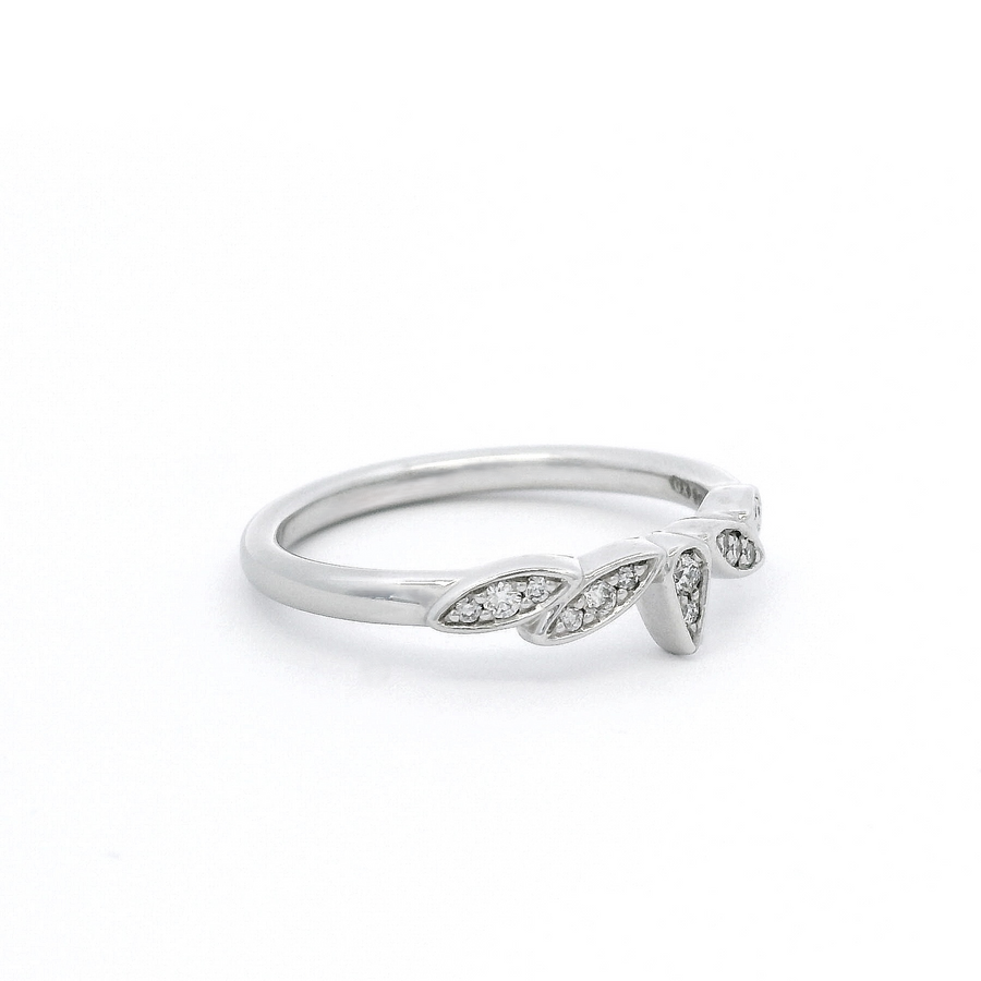 Petal Shaped Wedding Ring