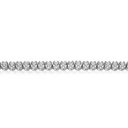 18ct White Gold Diamond Tennis Bracelet