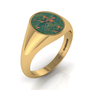 Bloodstone Signet Ring