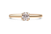 18ct Yellow Gold And Diamond Proposal Ring