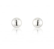 9ct Gold Medium Ball Stud Earrings