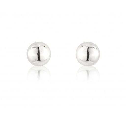 9ct Gold Medium Ball Stud Earrings