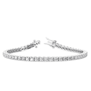 18ct White Gold Diamond Tennis Bracelet