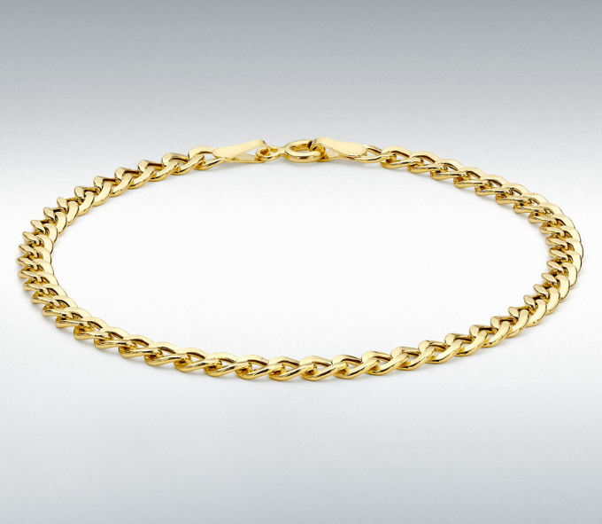 Chunky 9ct Yellow Gold Bracelet Stack Bracelets