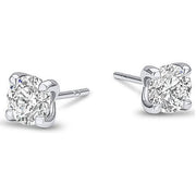 Lab Diamond Stud Earrings 1.50ct Total