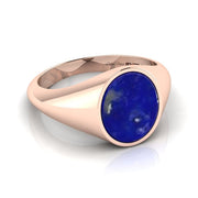 Lapis Lazuli Signet Ring