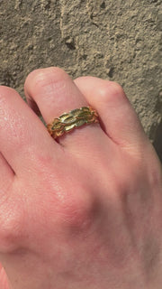 Native Flora Original Leaf Ring