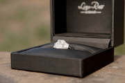 Platinum Lab Grown Diamond Radiant Cut Ring