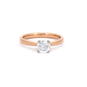 Rose Gold 0.70cts Diamond Solitaire Engagement Ring