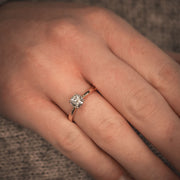 Rose Gold 0.70cts Diamond Solitaire Engagement Ring