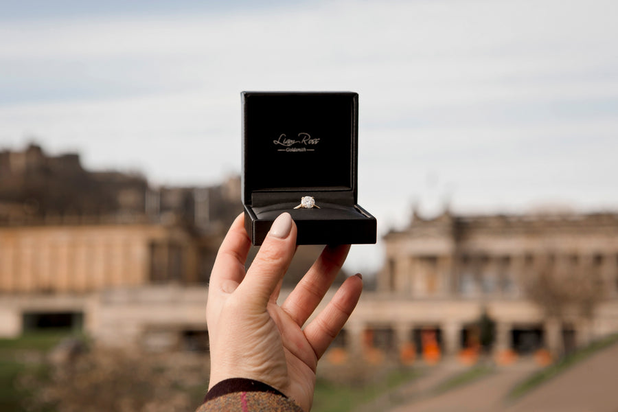 18ct Yellow Gold 2.00ct Lab Grown Diamond Solitaire With Double Talon Claw Setting Engagement Ring