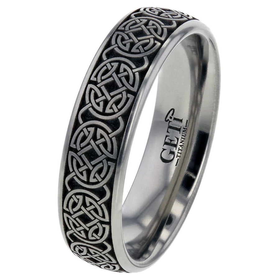 Titanium celtic knot court