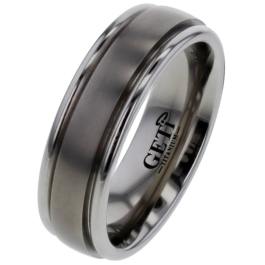 Titanium court matt center ring